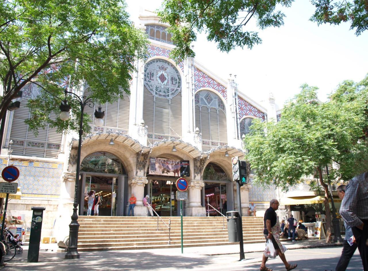 Apartup Central Market III Daire Valensiya Dış mekan fotoğraf